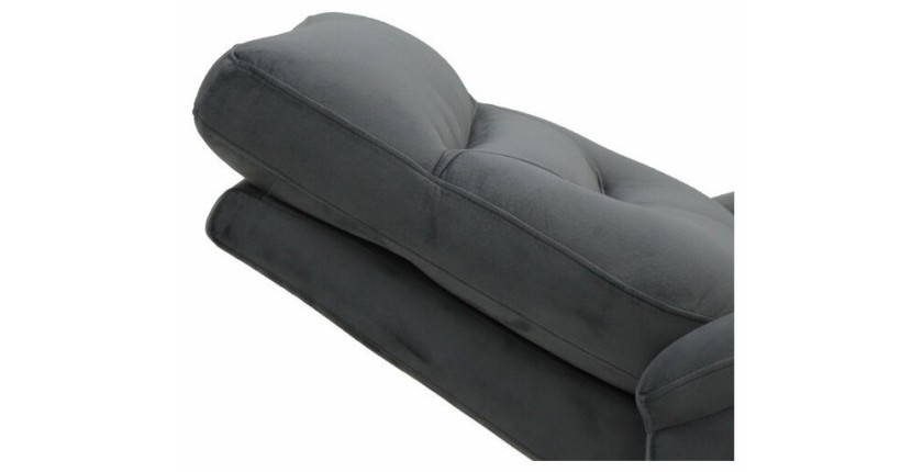 Fauteuil relaxation relevable manuellement PARIS coloris gris