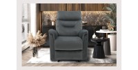 Fauteuil relaxation relevable manuellement PARIS coloris gris