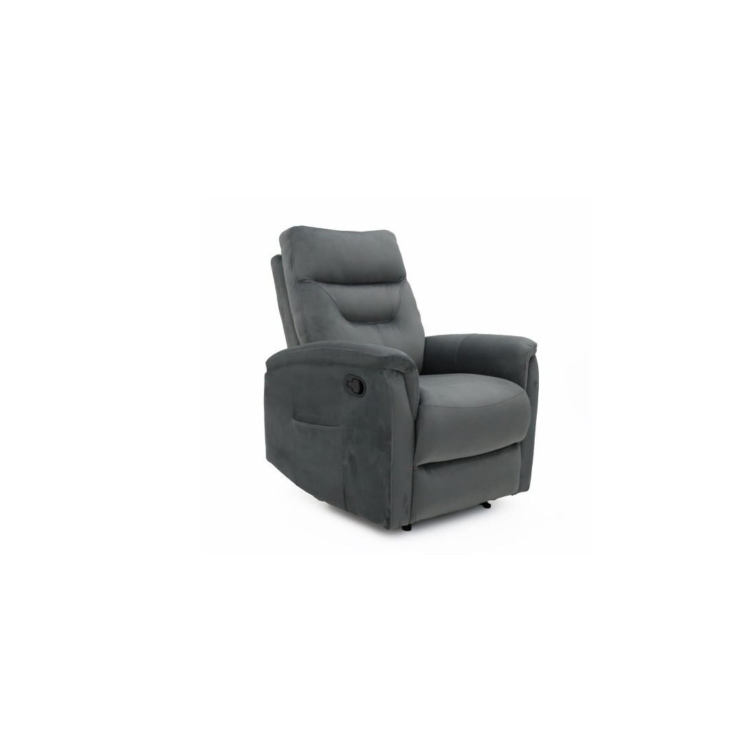 Fauteuil relaxation relevable manuellement PARIS coloris gris
