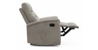 Fauteuil relaxation relevable manuellement PARIS coloris beige