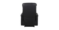 Fauteuil relaxation relevable manuellement BERLIN coloris noir