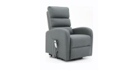 Fauteuil relax electrique SYDNEY Tissu Gris Foncé