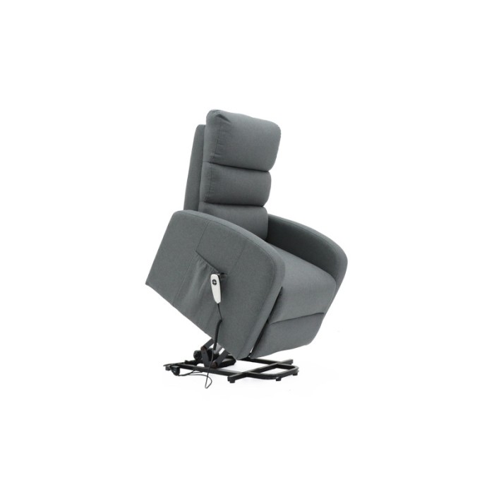 Fauteuil relax electrique SYDNEY Tissu Gris Foncé