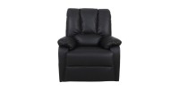 Fauteuil relax electrique TAIWAN simili noir PU