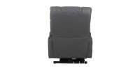 Fauteuil relax électrique TAIWAN simili gris PU