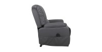 Fauteuil relax électrique TAIWAN simili gris PU