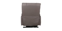 Fauteuil relax électrique TAIWAN simili taupe PU