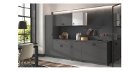 Armoire murale collection GOURMET design blanc. Hauteur 53cm