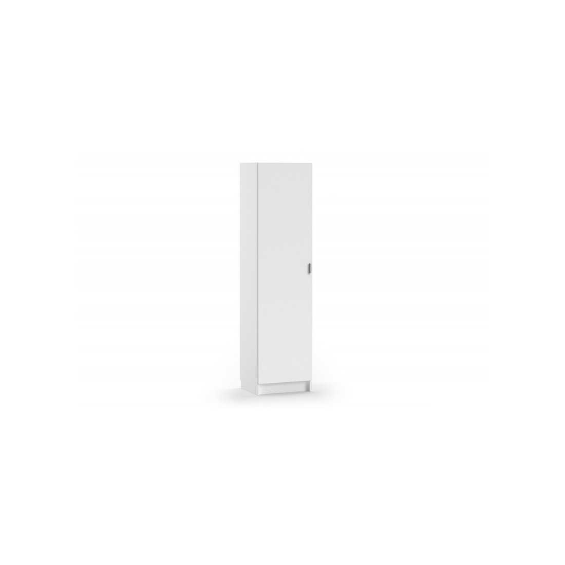 Armoire colonne collection GOURMET design blanc. Hauteur 200cm