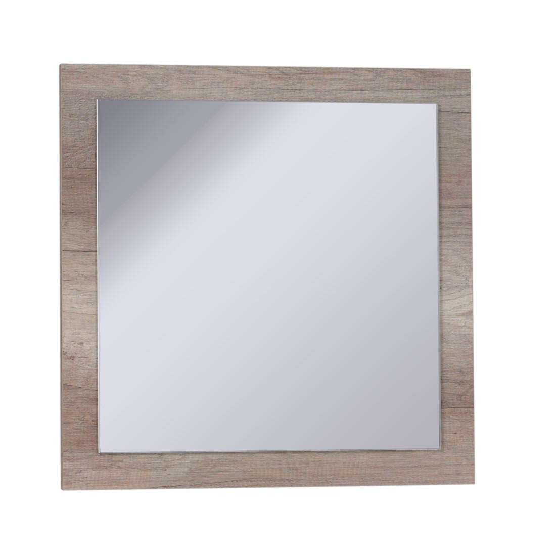 Lot de 3 miroirs FARRA. Cadre coloris SONOMA. Accessoire idéal pour la décoration de votre habitation.