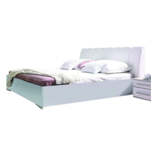 Lit design en simili cuir VERONA. Couchage 140x200. Lit design pour chambre à coucher