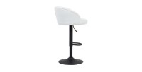 Tabouret de bar style vintage coloris blanc. Collection HYDRA