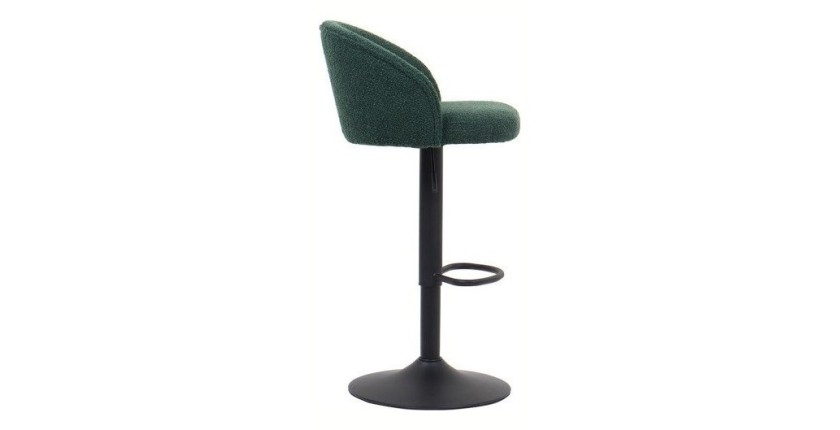 Tabouret de bar style vintage coloris vert. Collection HYDRA