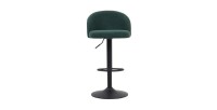 Tabouret de bar style vintage coloris vert. Collection HYDRA