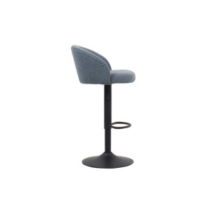 Tabouret de bar style vintage coloris bleu. Collection HYDRA