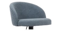 Tabouret de bar style vintage coloris bleu. Collection HYDRA