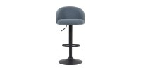 Tabouret de bar style vintage coloris bleu. Collection HYDRA