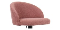 Tabouret de bar style vintage coloris rose. Collection HYDRA