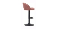 Tabouret de bar style vintage coloris rose. Collection HYDRA