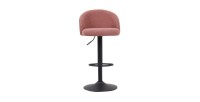 Tabouret de bar style vintage coloris rose. Collection HYDRA