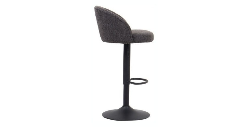 Tabouret de bar style vintage coloris gris. Collection HYDRA