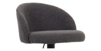Tabouret de bar style vintage coloris gris. Collection HYDRA