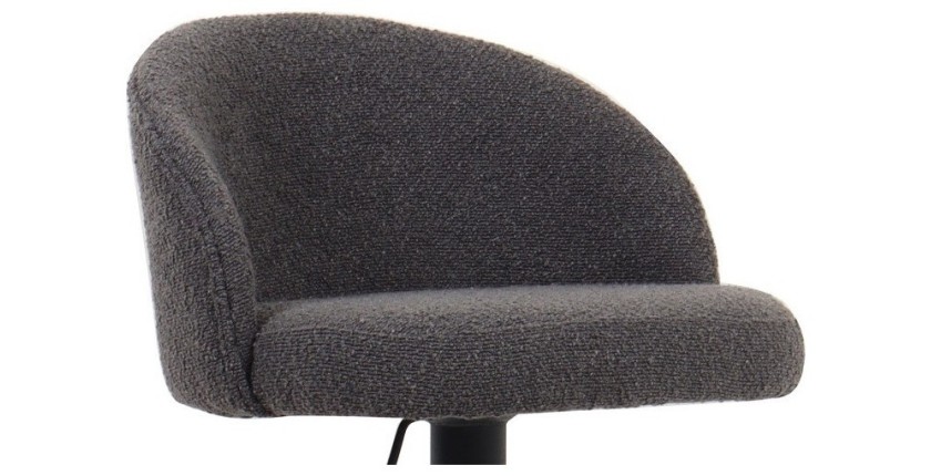 Tabouret de bar style vintage coloris gris. Collection HYDRA
