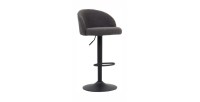 Tabouret de bar style vintage coloris gris. Collection HYDRA