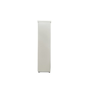 Armoire, garde-robe, collection TOM, 4 portes 160 cm, penderie intégrée coloris blanc