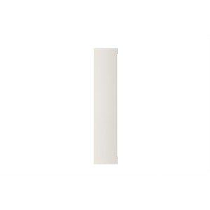 Garde Robe MILS, armoire 2 portes coulissantes avec miroir coloris blanc