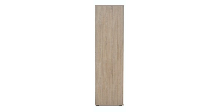 Armoire TOM 2 portes avec miroir Sonoma