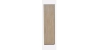 Armoire, garde-robe, avec miroir collection TOM, 3 portes 120 cm, penderie intégrée chêne sonoma