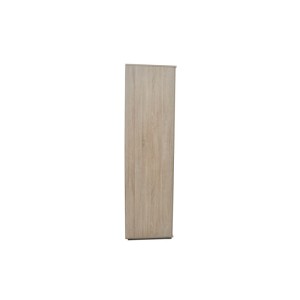 Armoire, garde-robe, avec miroir collection TOM, 4 portes 160 cm, penderie intégrée chêne sonoma