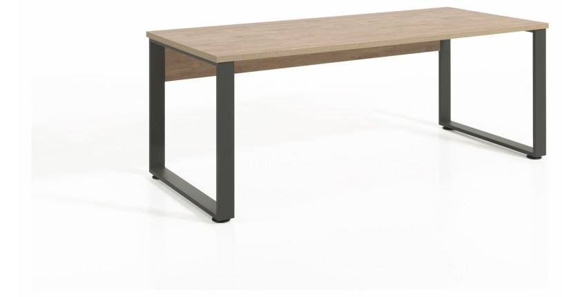 Ensemble de 5 meubles de bureau professionnel coloris chêne doré collection DEPÉ