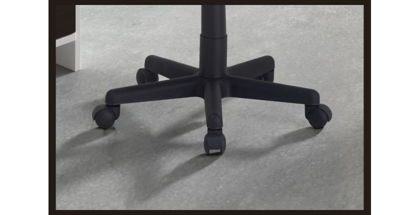 Chaise de bureau IPOLIST Tissu filet Rose, idéal pour un bureau confortable et moderne