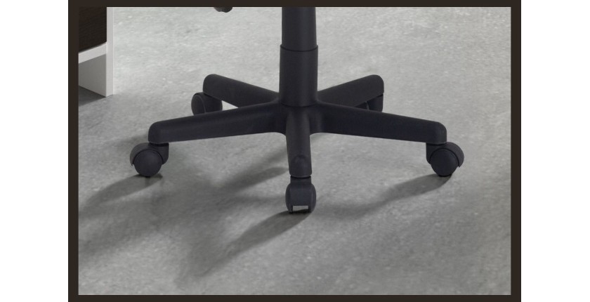 Chaise de bureau IPOLIST Tissu filet vert, idéal pour un bureau confortable et moderne