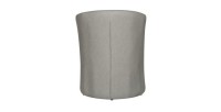Fauteuil de salon confortable gris clair. Collection KYOTO