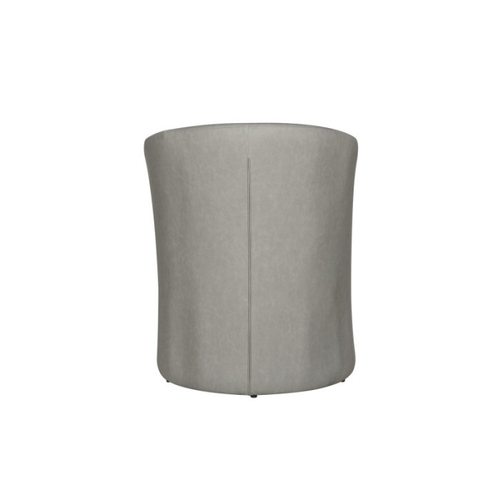 Fauteuil de salon confortable gris clair. Collection KYOTO