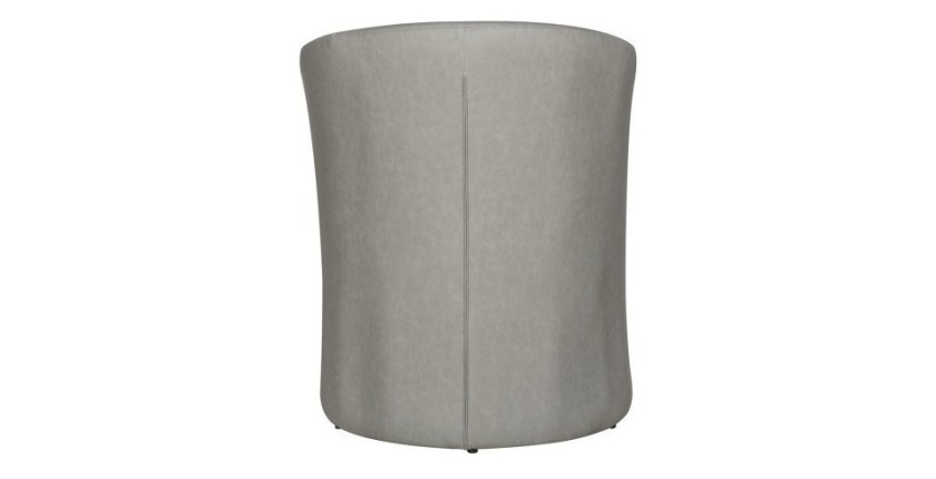 Fauteuil de salon confortable gris clair. Collection KYOTO