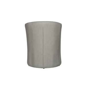 Fauteuil de salon confortable gris clair. Collection KYOTO
