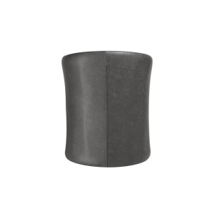 Fauteuil de salon confortable gris foncé. Collection KYOTO