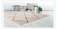 Tapis 290x200cm, beige - Confort et élégance pour votre intérieur