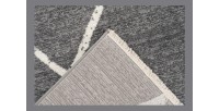 Tapis 170x120cm, gris - Confort et élégance pour votre intérieur