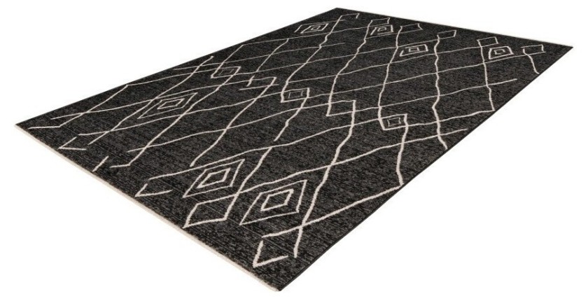 Tapis 150x80cm, graphite - Confort et élégance pour votre intérieur