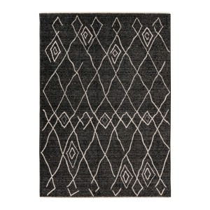 Tapis 170x120cm, graphite - Confort et élégance pour votre intérieur