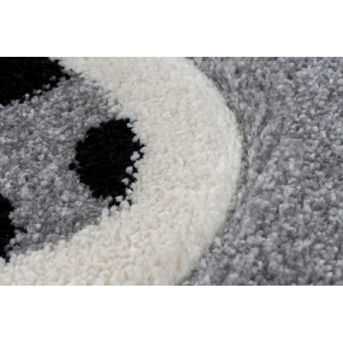Tapis 150x80cm, design A323O coloris gris - Confort et élégance pour votre intérieur