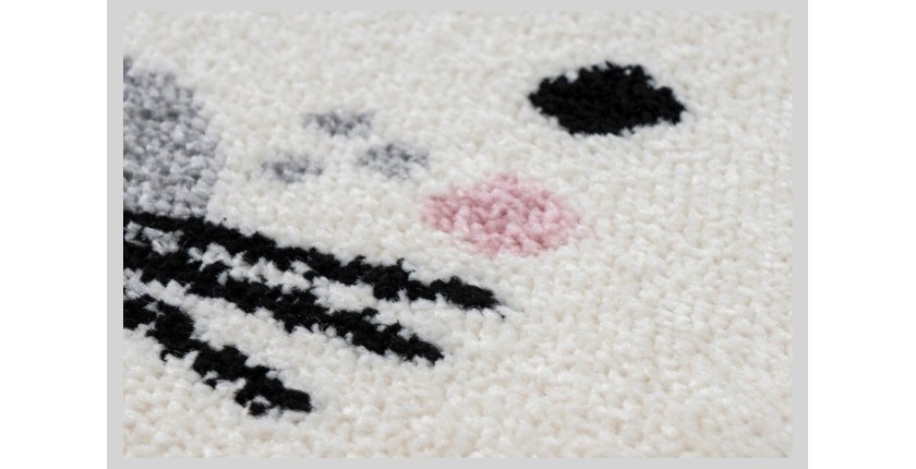 Tapis 230x160cm, design A623O coloris gris - Confort et élégance pour votre intérieur