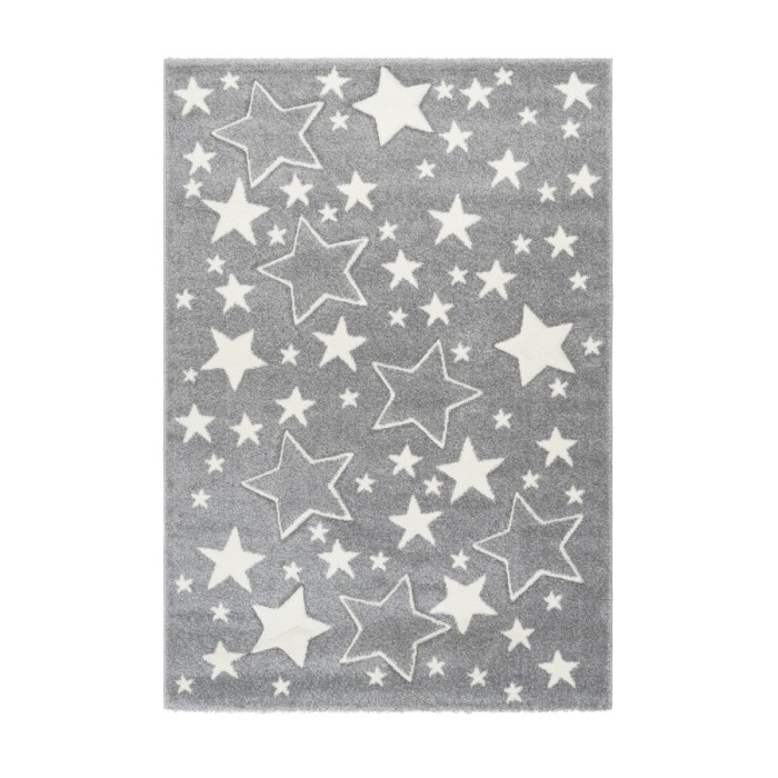 Tapis 230x160cm, design A923O coloris gris - Confort et élégance pour votre intérieur