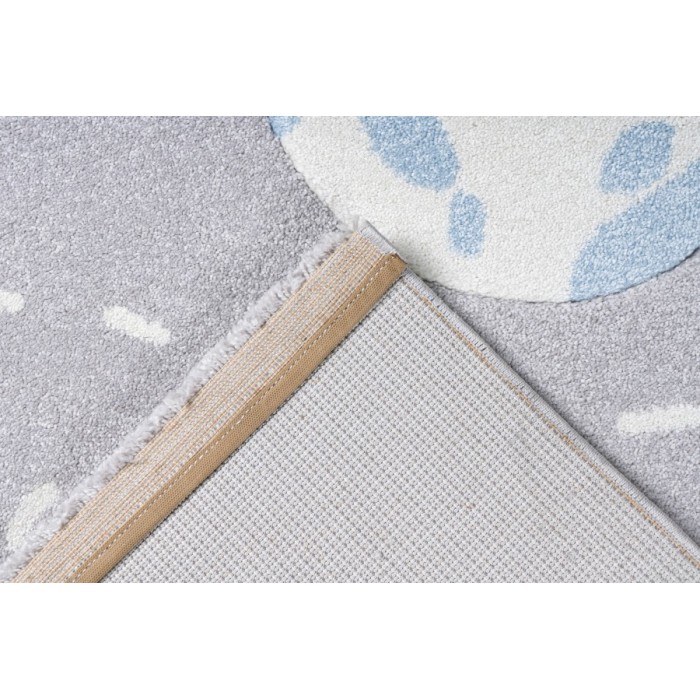 Tapis 230x160cm, design A033O coloris gris - Confort et élégance pour votre intérieur