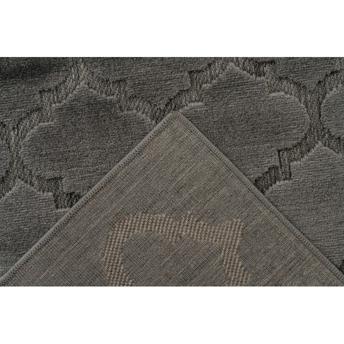 Tapis 300x80cm, design A102A coloris gris - Confort et élégance pour votre intérieur